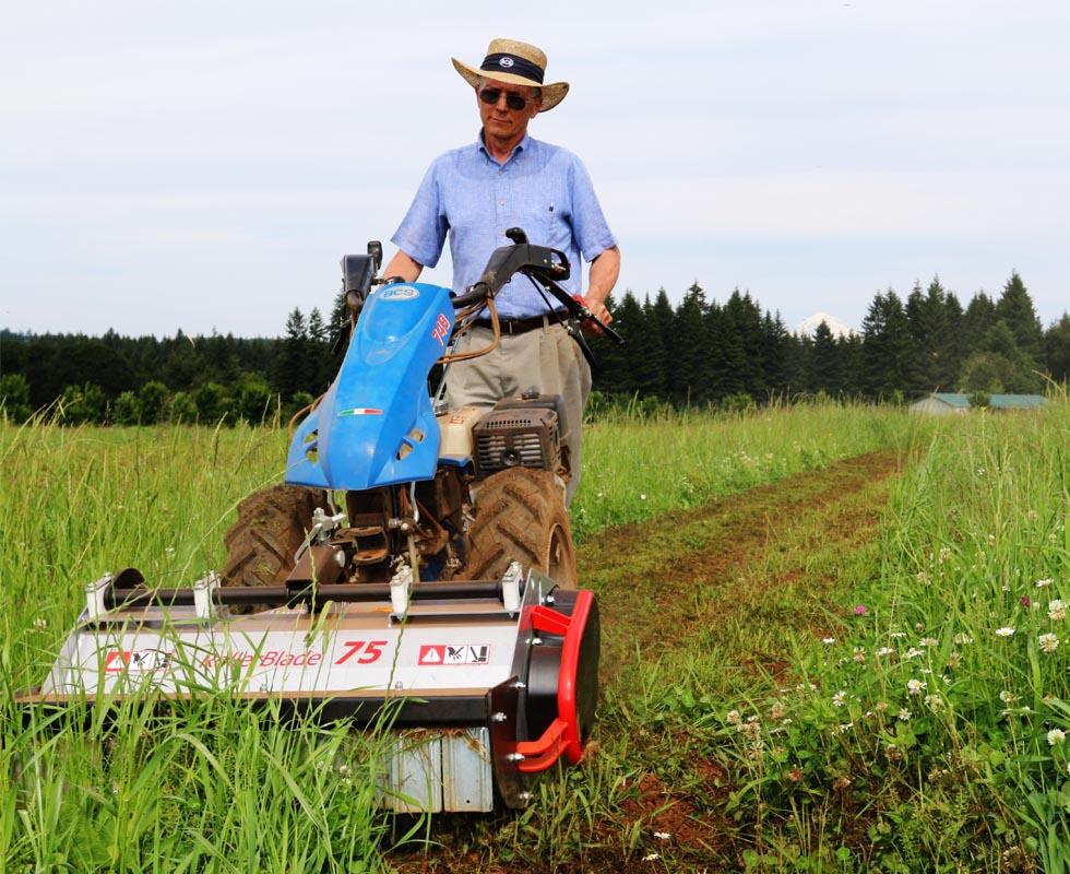 BCS RollerBlade Flail Mower