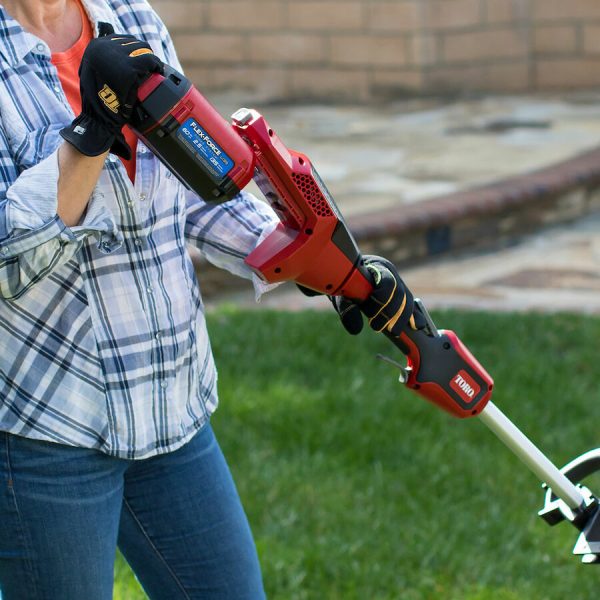 Toro 60V MAX* 14 in. (35.5 cm) / 16 in. (40.6 cm) Brushless String Trimmer with 2.5Ah Battery (51830)