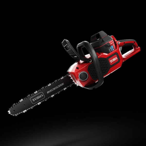 Toro 60V MAX* 16 in. (40.6 cm) Brushless Chainsaw with 2.0Ah battery (51851)