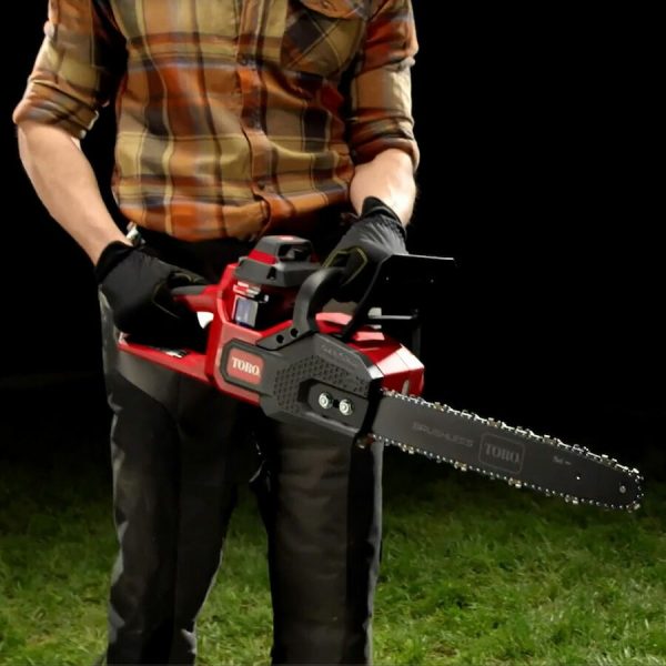 Toro 60V MAX* 16 in. (40.6 cm) Brushless Chainsaw with 2.0Ah battery (51851)