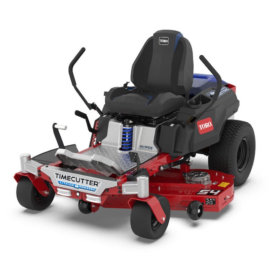 Toro 60V MAX* 54 in. (137 cm) TimeCutter® MyRIDE® Zero Turn Mower - (5) 10.0Ah & (1) 4.0Ah Batteries Included (75851)