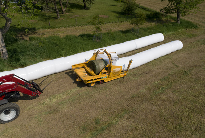 Vermeer BW600 Inline Bale Wrapper Vermeer BW600 Inline Bale Wrapper