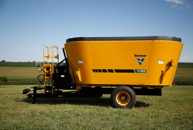 Vermeer VT970 Twin-screw Vertical Mixer Vermeer VT970 Twin-screw Vertical Mixer