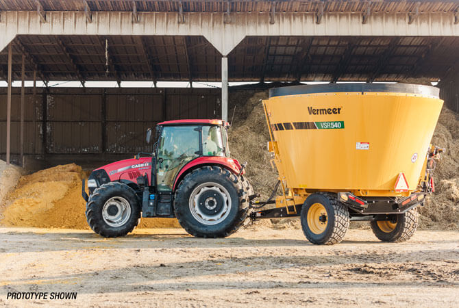 Vermeer VSR440 Single-screw Vertical Mixer