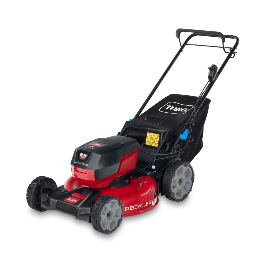 Toro 60V Max* 21 in. (53 cm) Recycler® Push Lawn Mower - 4.0Ah Battery Included (21323)