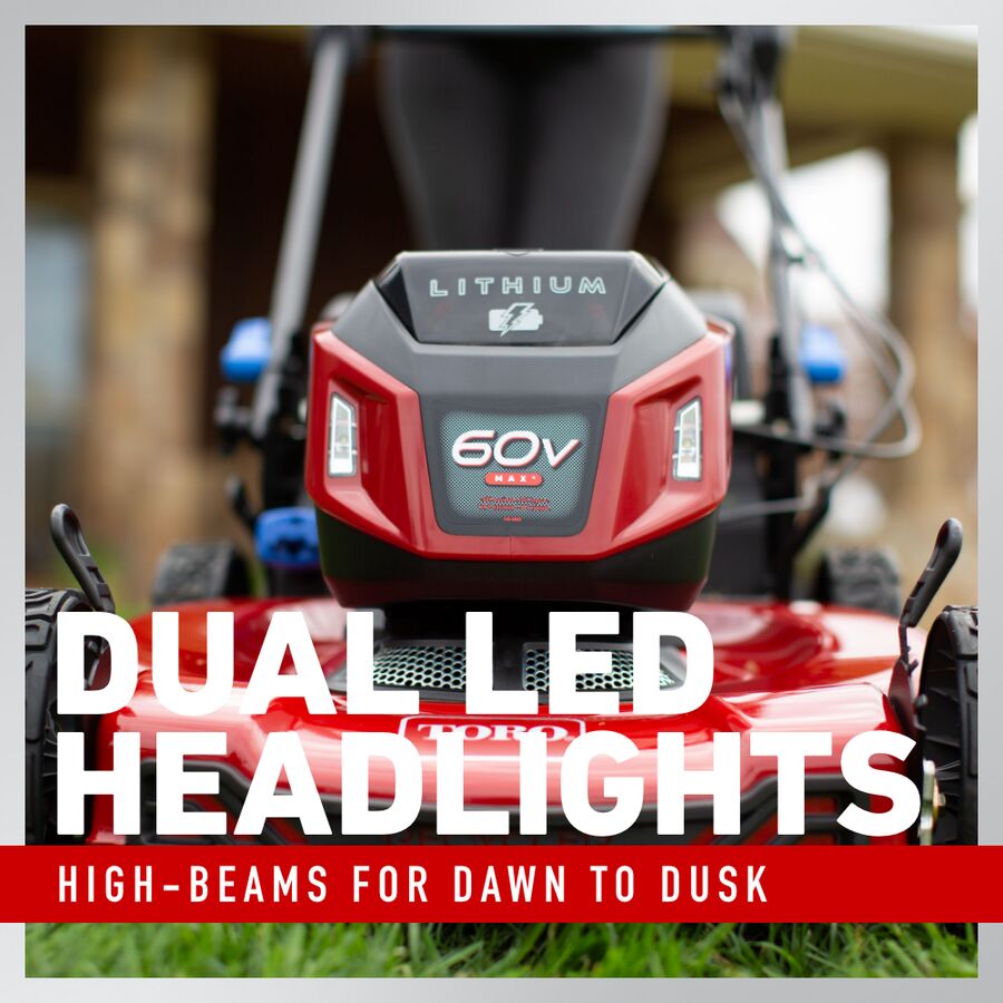 Toro 60V MAX* 22 in. (56 cm) Recycler® w/Personal Pace® Lawn Mower - Battery Not Included (21467T)