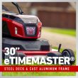 Toro 60V MAX* 30 in. (76 cm) eTimeMaster® Personal Pace Auto-Drive™ Lawn Mower w/ 10Ah + 5Ah + 2.5Ah Batteries (21493)