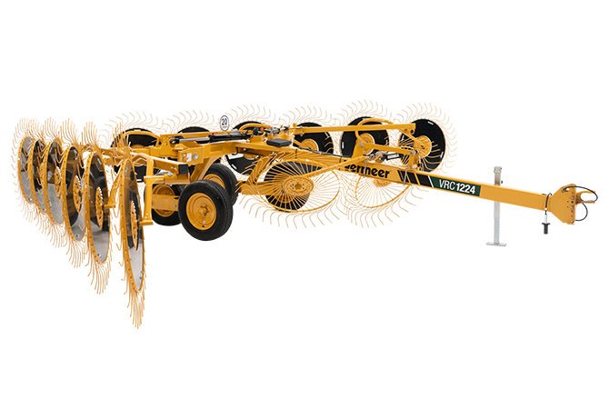 Vermeer VRC1224 Carted Wheel Rake Vermeer VRC1224 Carted Wheel Rake