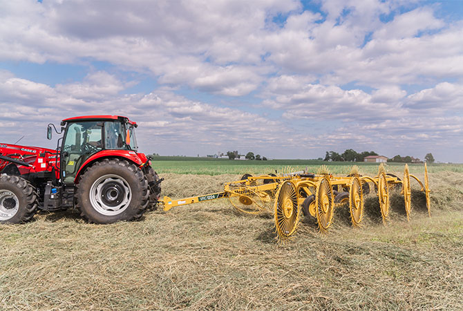 Vermeer VRC1224 Carted Wheel Rake Vermeer VRC1224 Carted Wheel Rake