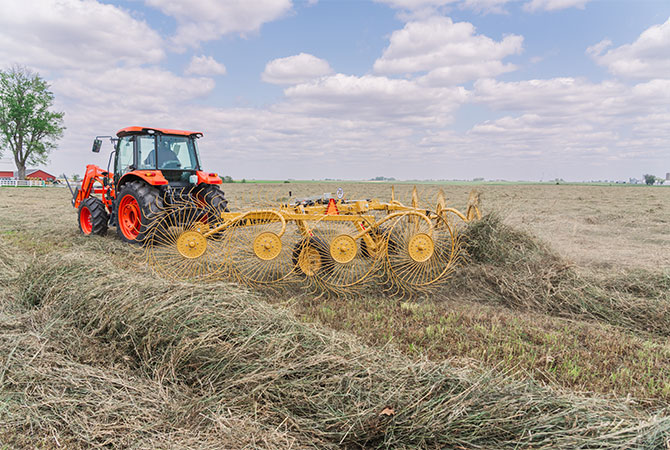 Vermeer VRC820 Carted Wheel Rake Vermeer VRC820 Carted Wheel Rake