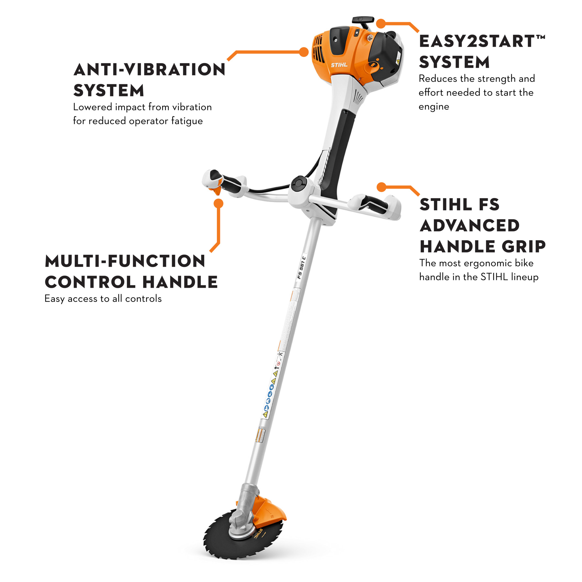 STIHL FS 561 Gasoline Brushcutter/Clearing Saw